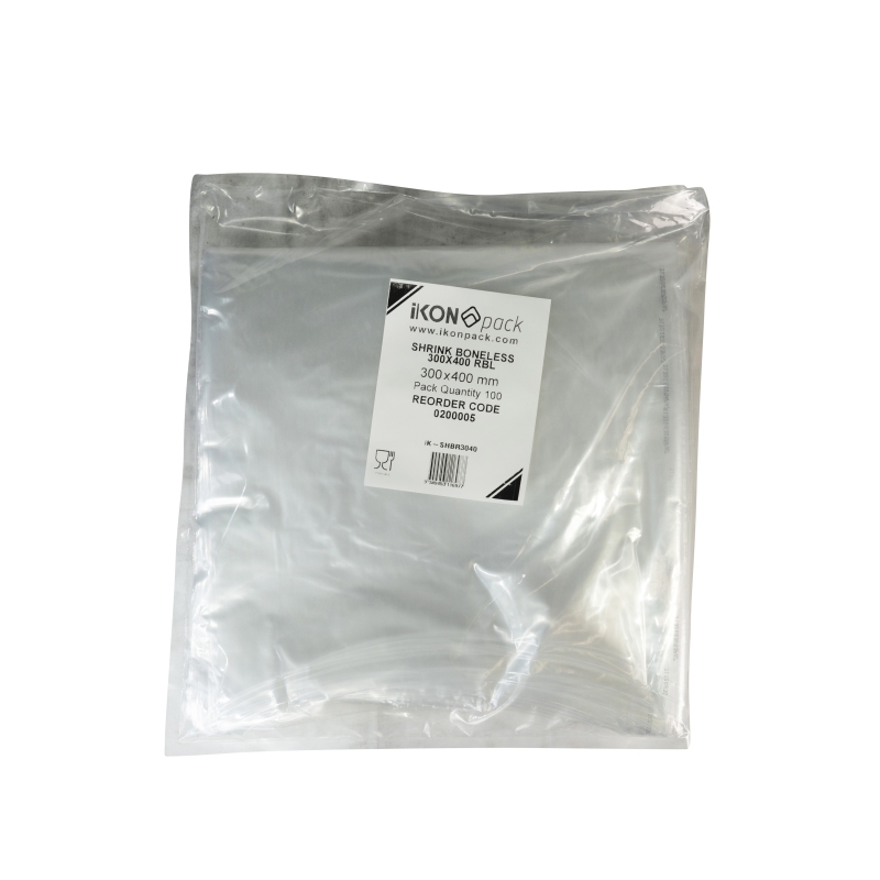 Shrink Boneless Bags 300mm x 400mm