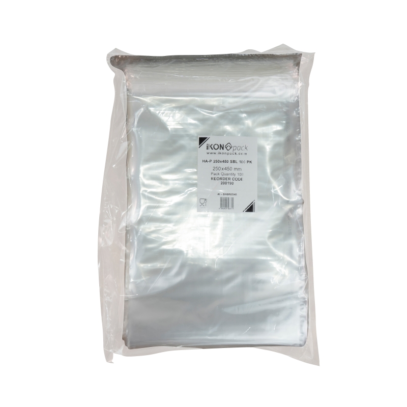 Shrink Boneless Bags 250mm x 450mm