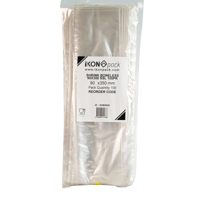 Shrink Boneless Bags 90mm x 350mm