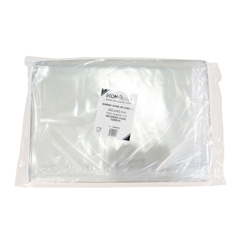 Bone-In Shrink Bags 350mm x 450mm