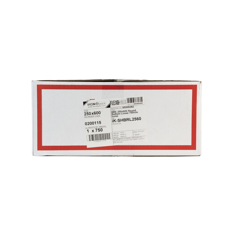 Shrink Boneless Bags 250mm x 600mm