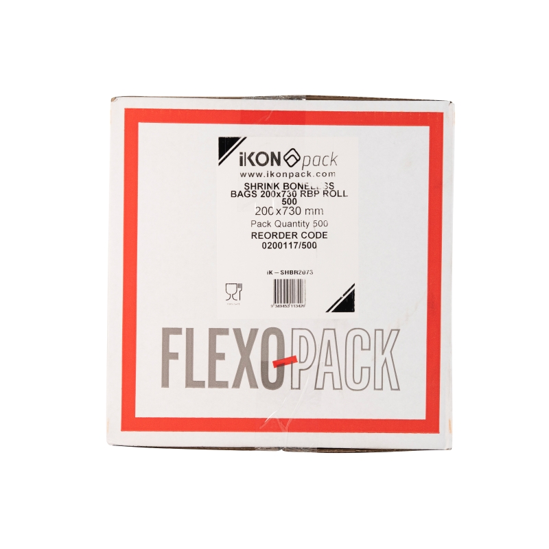Shrink Boneless Bags 200mm x 730mm 