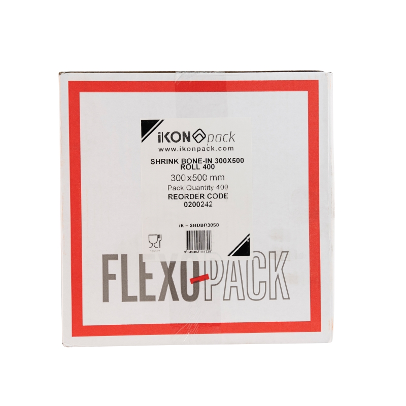 Shrink Bone-In Bags 300mm x 500mm