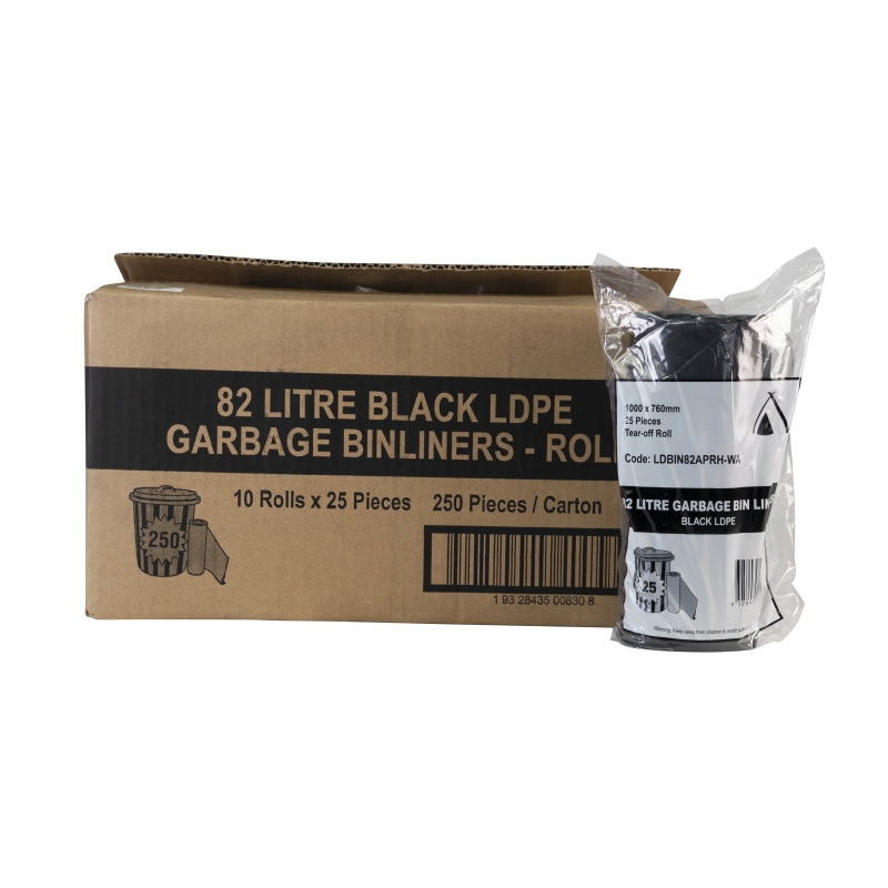 Bin Liners 82lt 20um 1000mm x 760mm
