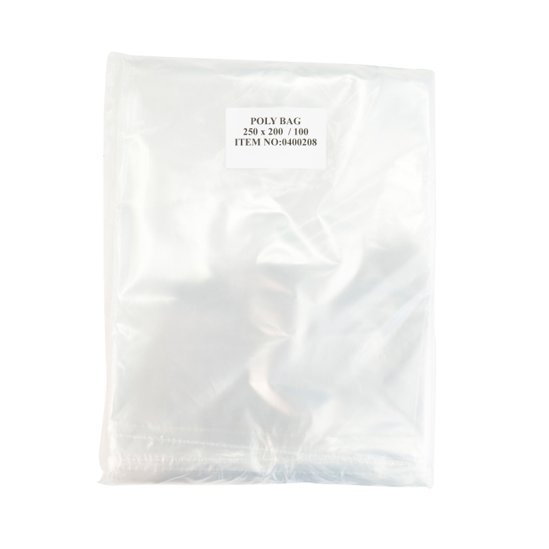 Poly Bags 30um 250mm x 200mm