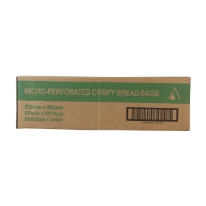 Micro-Perforated Crispy Bread Bags 250mm x 465mm 