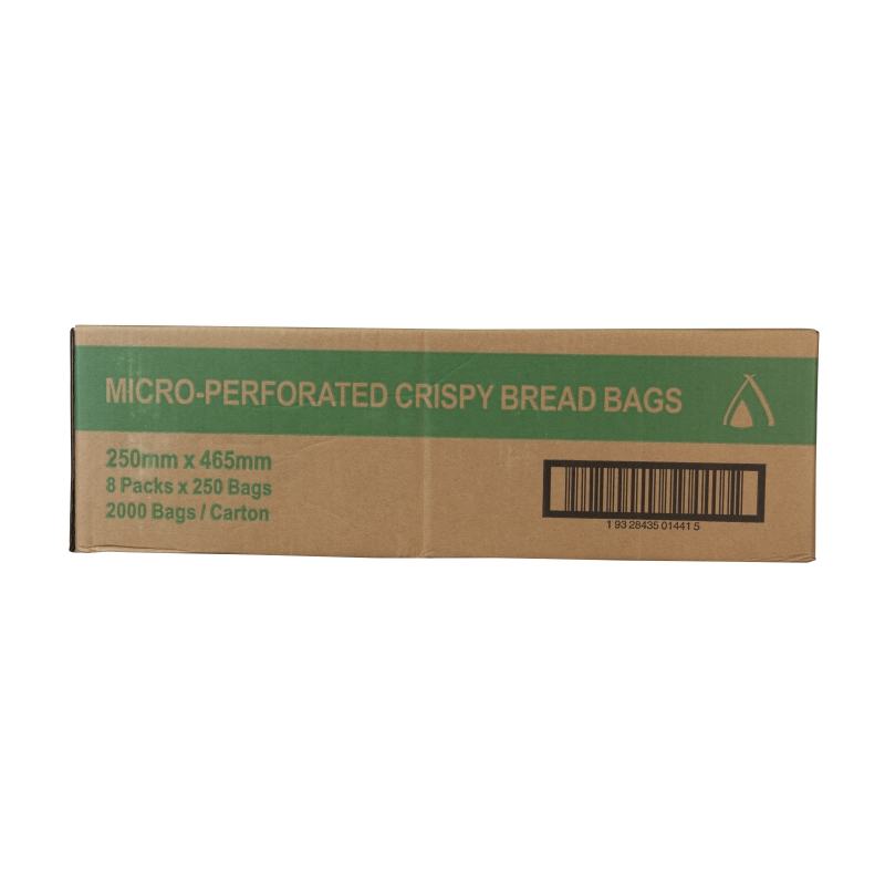 Micro-Perforated Crispy Bread Bags 250mm x 465mm