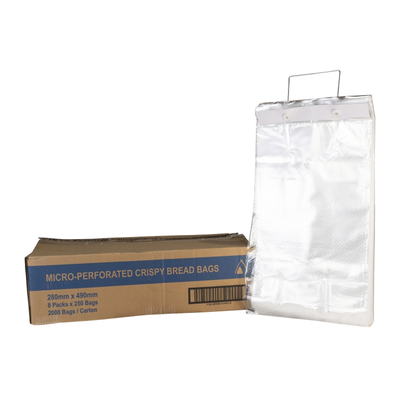 Perforated Bread Bags 280mm x 490mm
