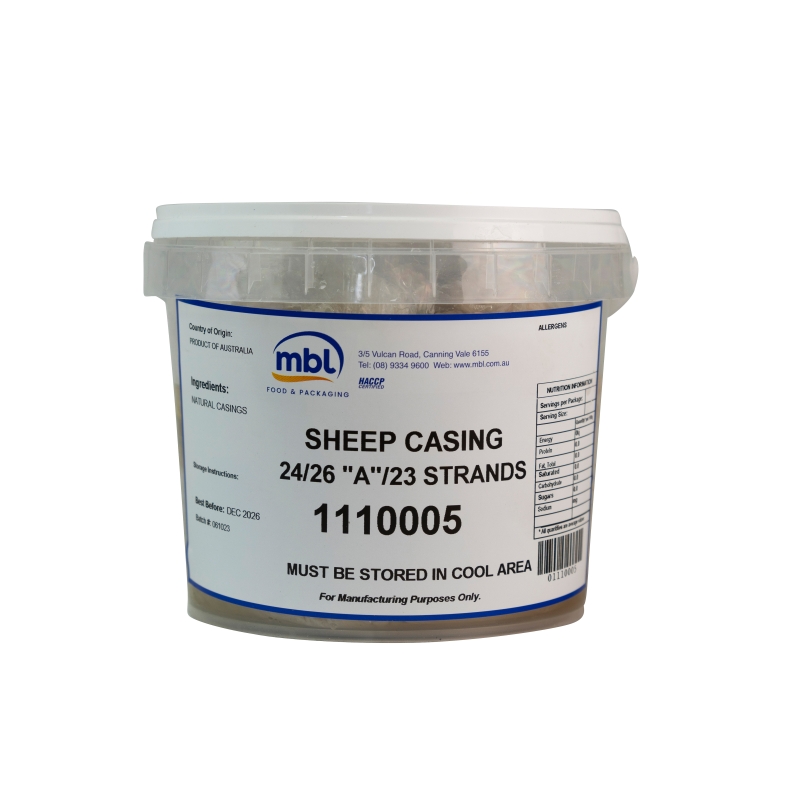 Pink Ring Sheep Casings 24|26 A