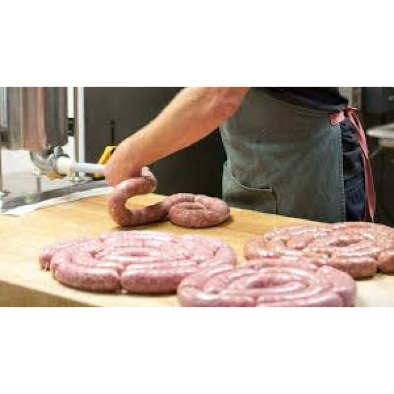 Blue/Red Ring Hog Casings