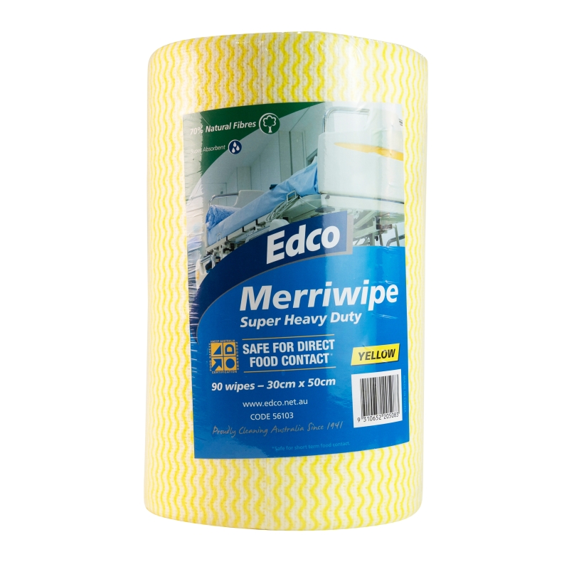 Yellow Heavy Duty Towel 300mm x 500mm 