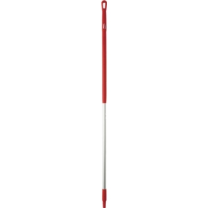 Red Aluminium Broom Handle