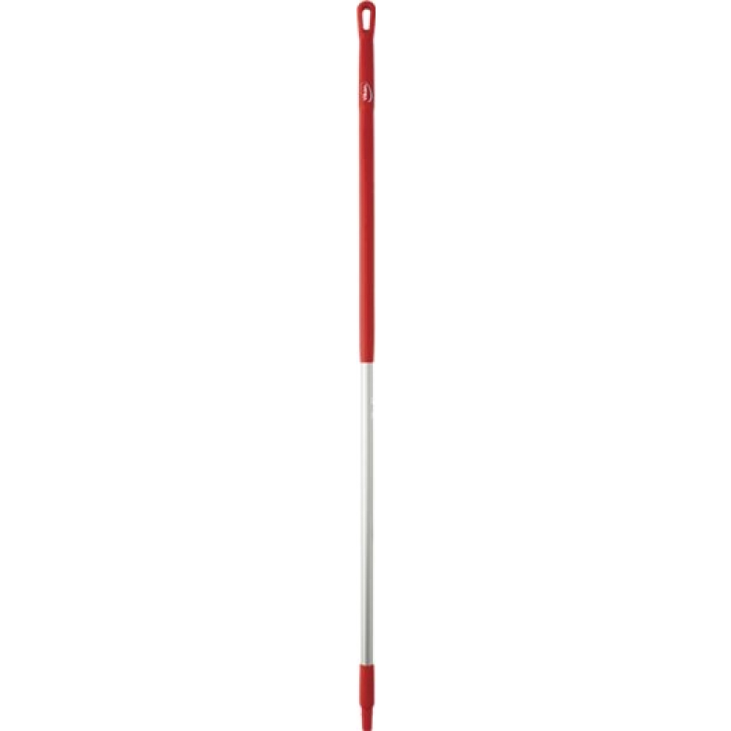 Red Aluminium Broom Handle