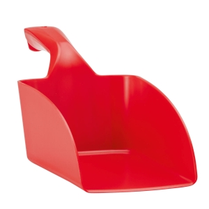 Red Plastic Scoop