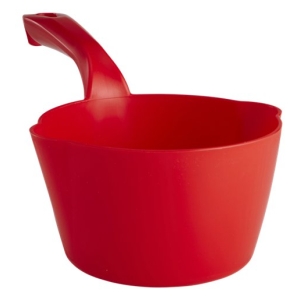 Red Plastic Scoop