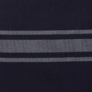 Navy & White Bibbed Nylon Apron 