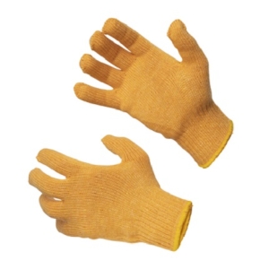 Orange Safe Knit Glove Size 7