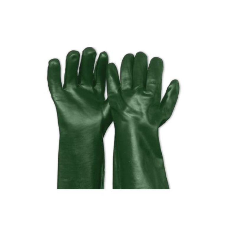 Green PVC Gloves 