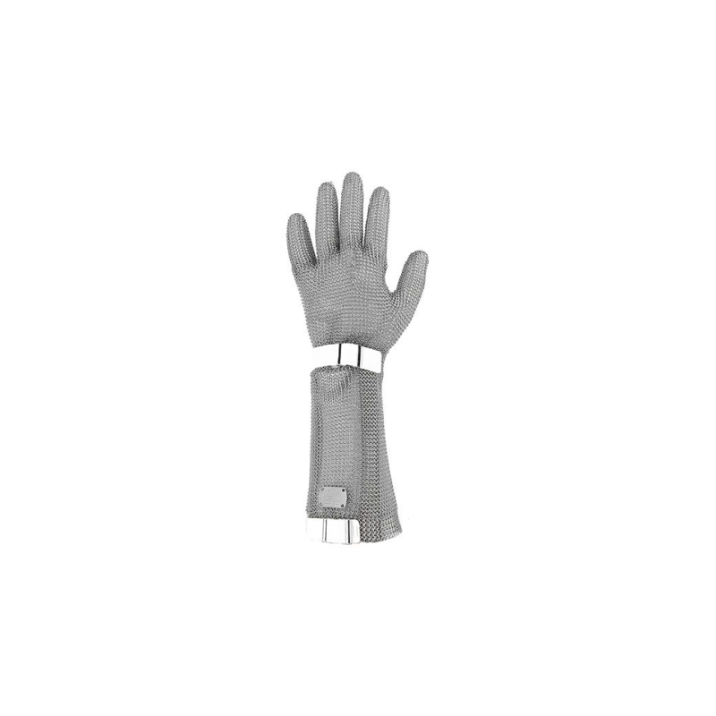 White Small Mesh Glove - Long Cuff 