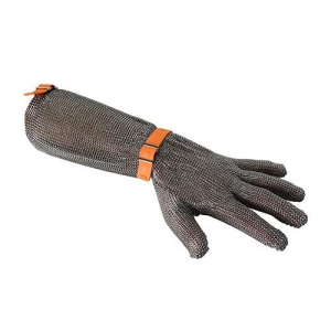 Orange Mesh XL Glove - Long Cuff 