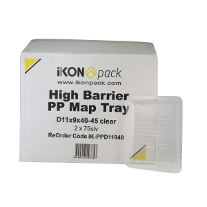 Clear Map Trays 11 x 9 x 40mm
