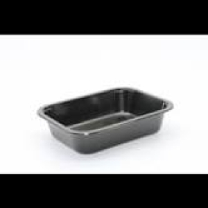 Clear CPET Trays 225mm x 175mm x 43mm