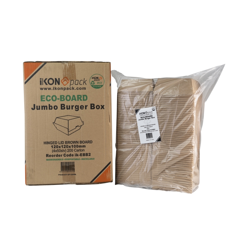 Eco-Board Jumbo Burger Containers