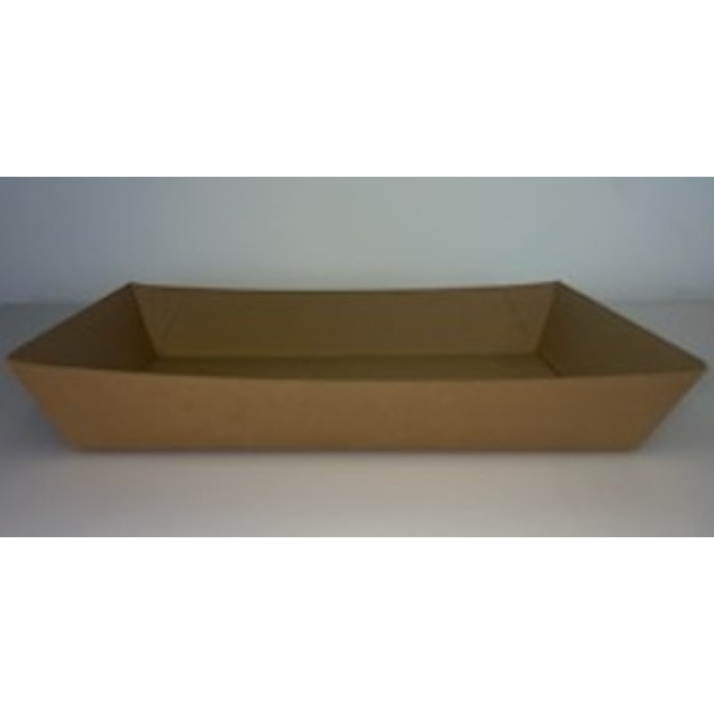 Eco Paper Cardboard Trays 230mm x 155mm x 45mm