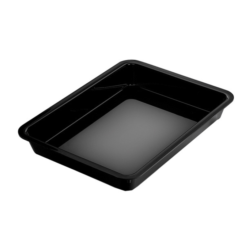 Black Plastic Dish 400mm x 300mm x 50mm 