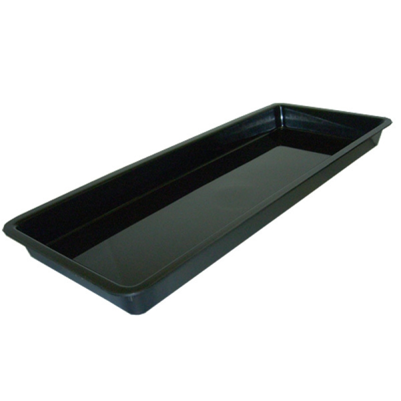 Black Plastic Dish 750mm x 300mm x 50mm 