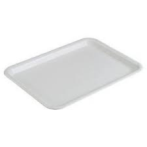 White Plastic Tray 300mm x 200mm 