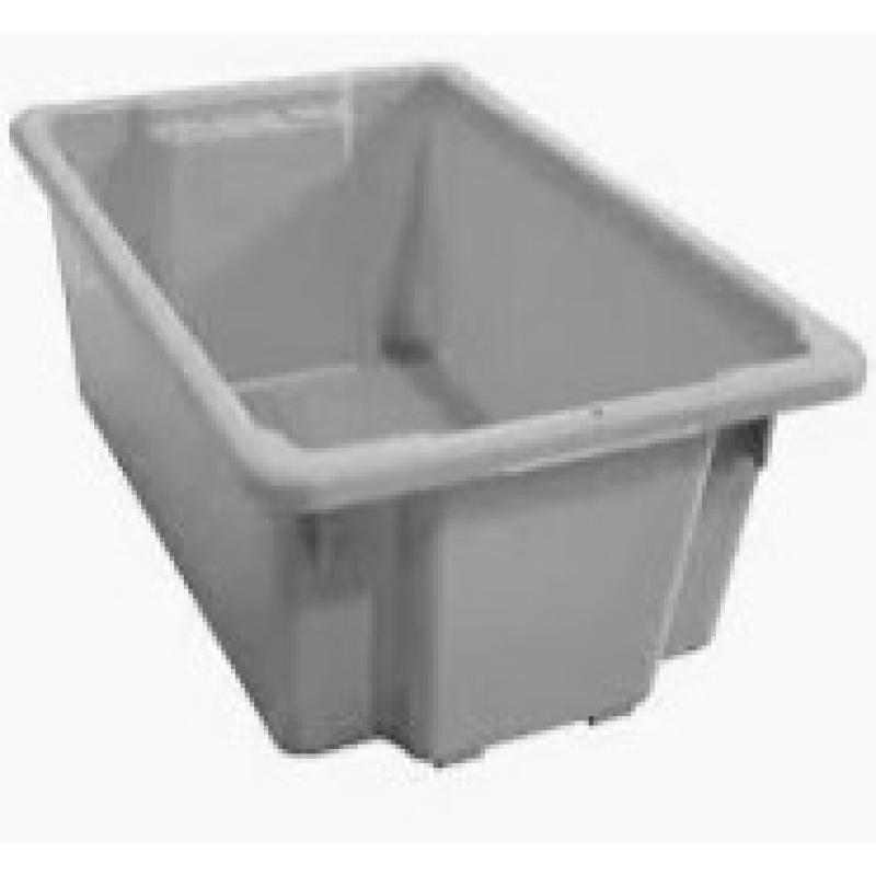Grey Crate 650mm x 400mm (10)