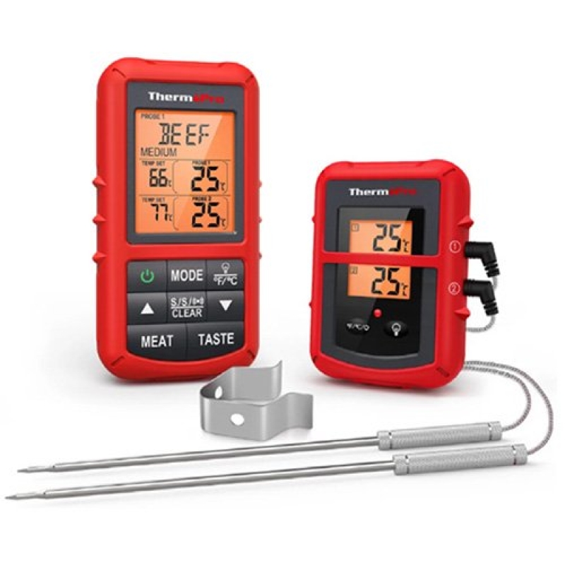 Wireless Thermometer Dual Probe