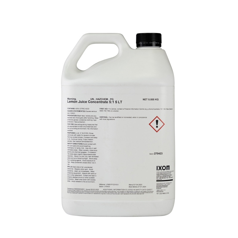 Lemon Juice Concentrate