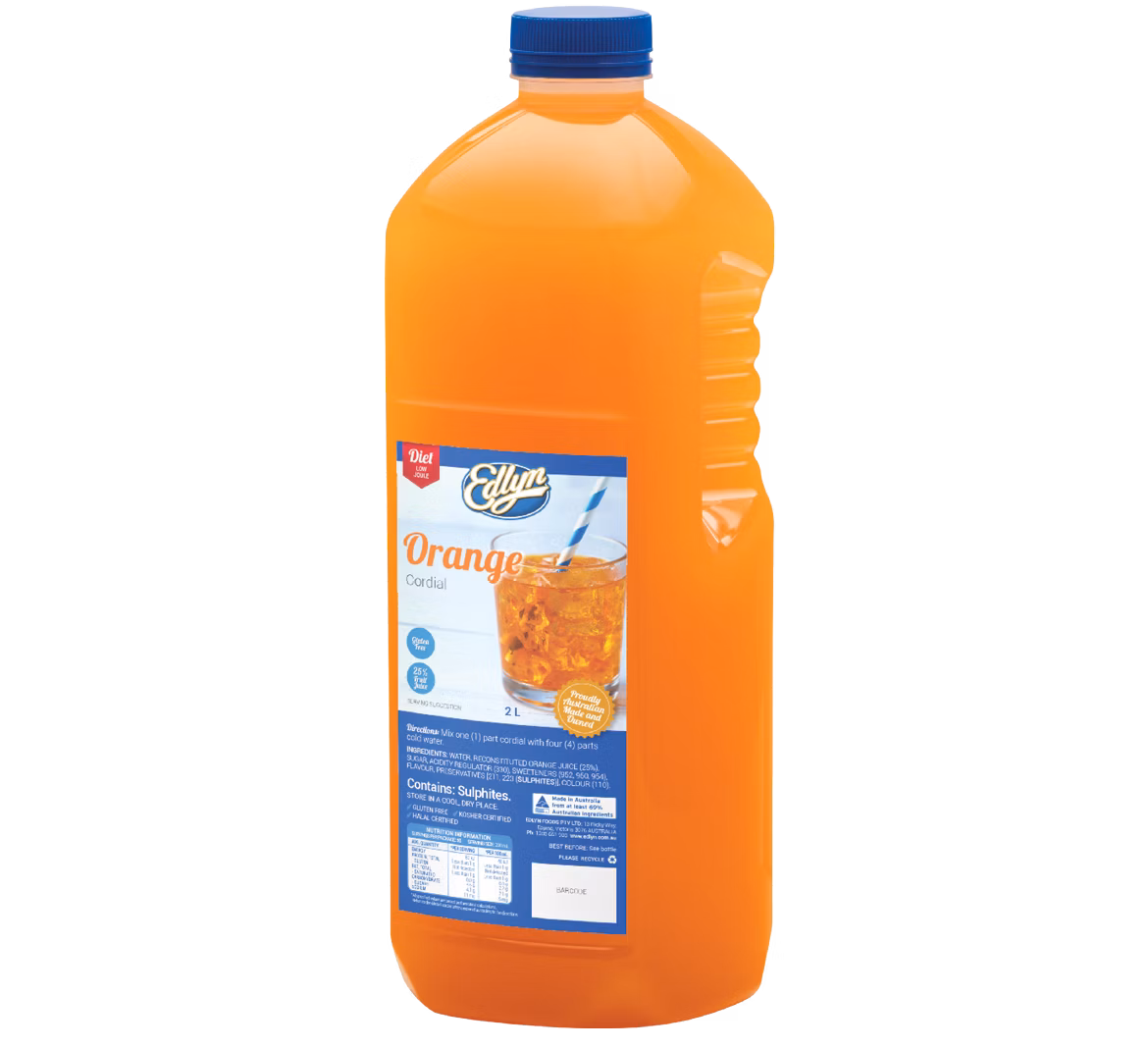 Orange Diet Cordial
