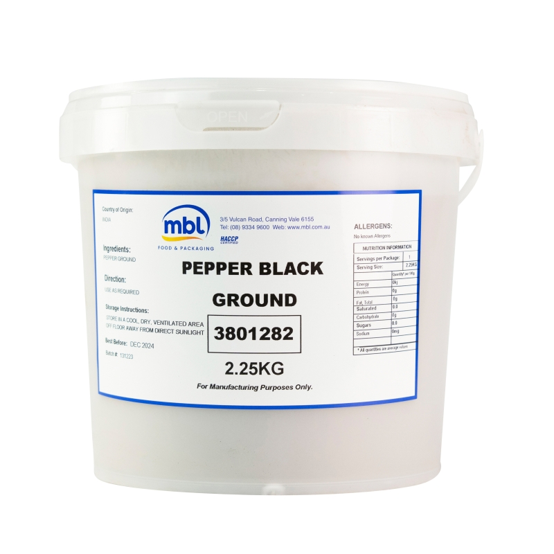 Black Ground Pepper