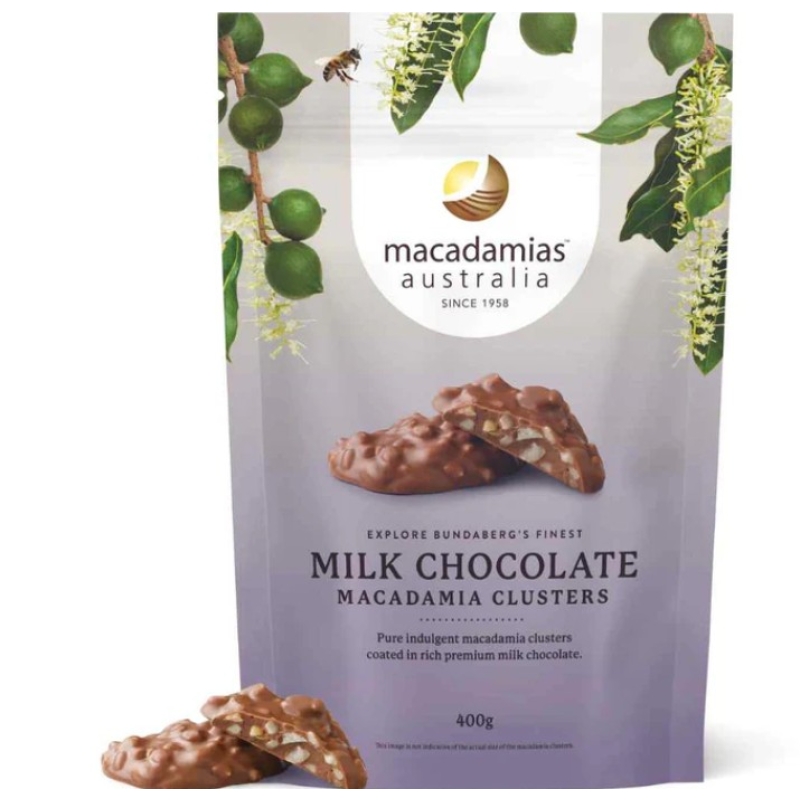 Milk Chocolate Macadamia Clusters