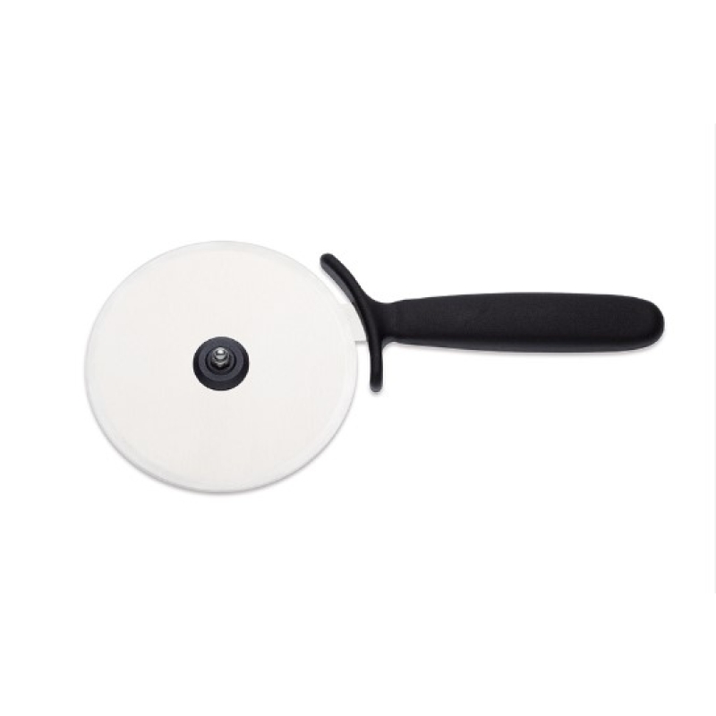 Black Pizza Cutter - Stainless Steel Wheel