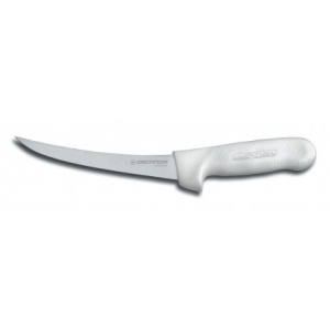 Sani-Safe Boning Curved Knife with Narrow Blade