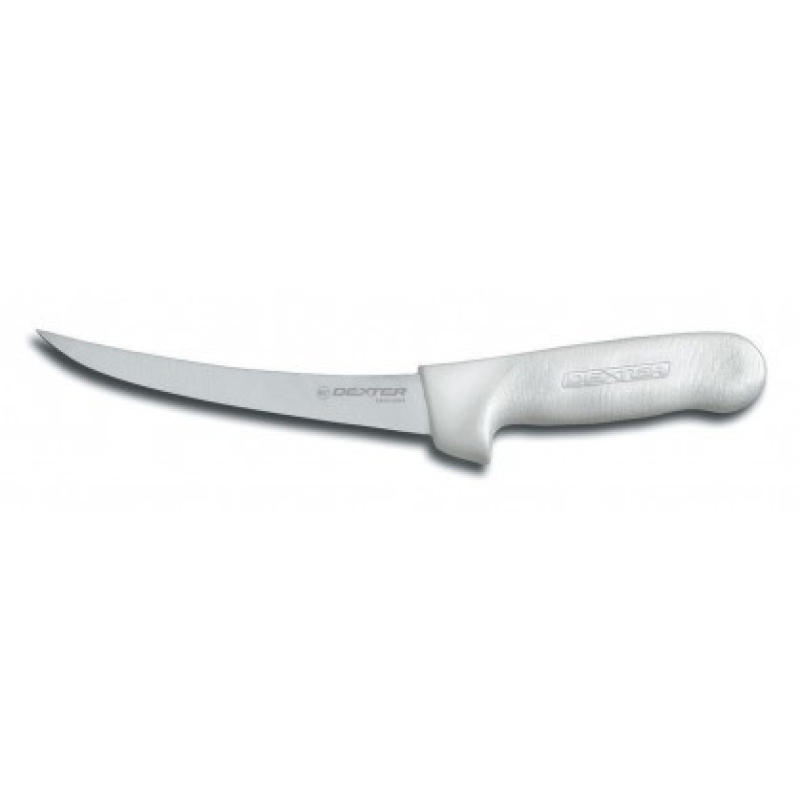 Sani-Safe Boning Curved Knife with Narrow Blade