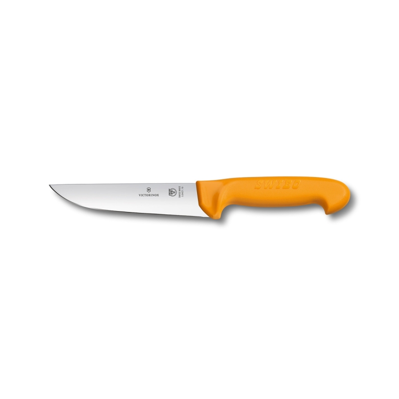 Butchers Knife with Straight Back Blade