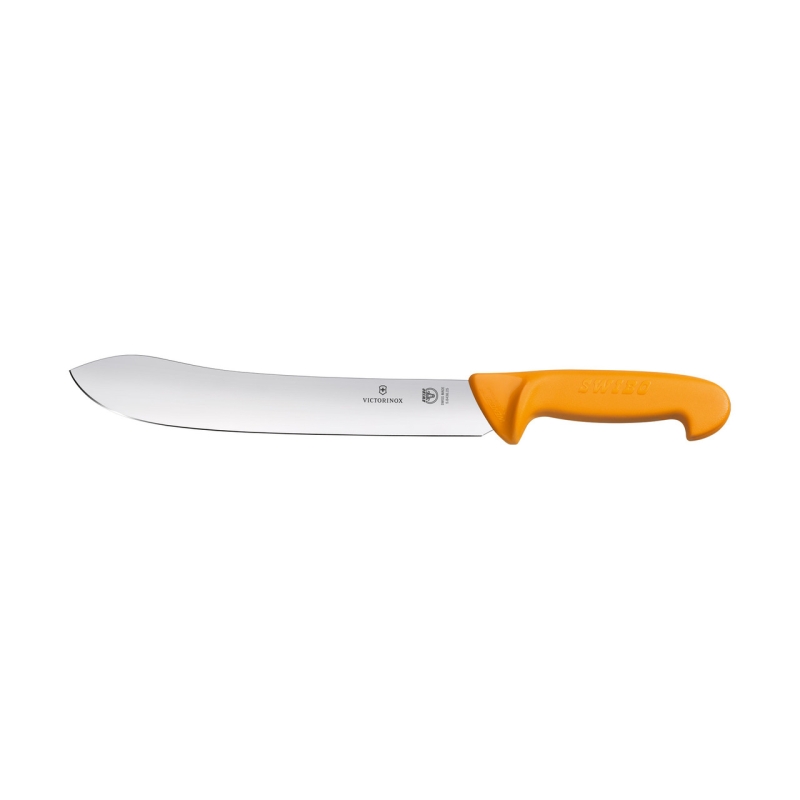 Butchers Wide Tip Knife with Stiff Blade