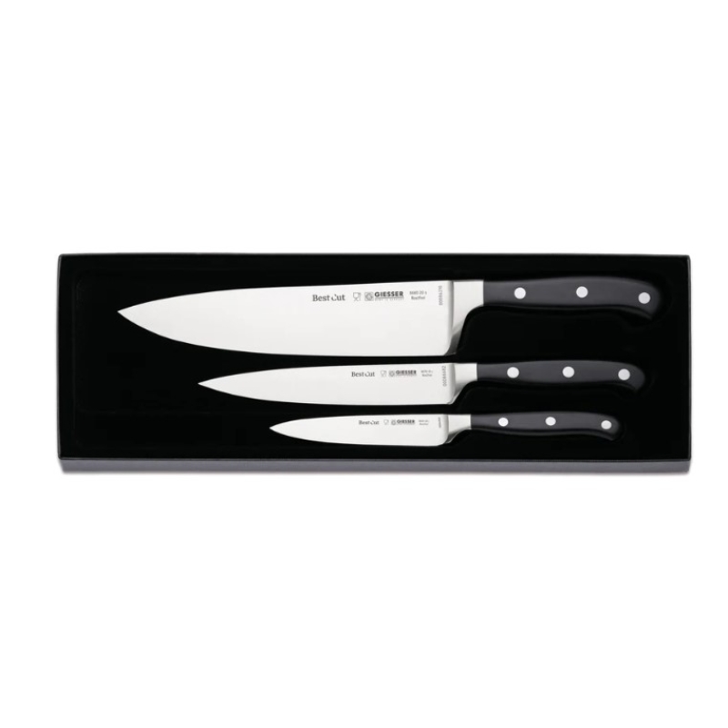Black BestCut Cooking Knife Set