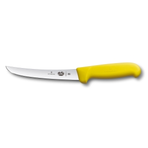 Fibrox Boning Curved Knife with Wide Blade