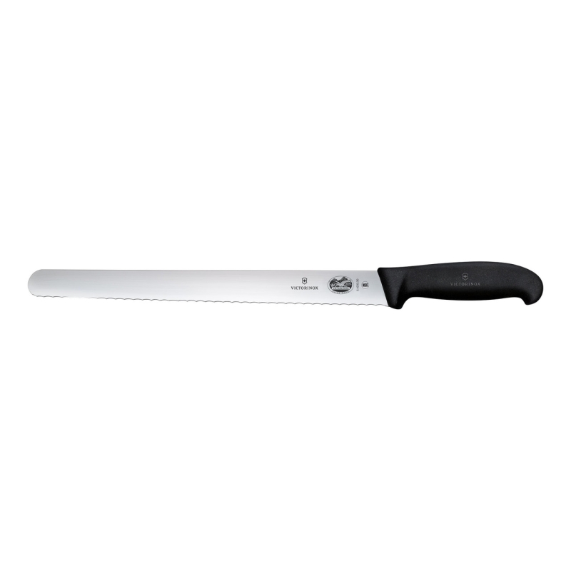 Fibrox Slicing Knife with Round Wavy Edge