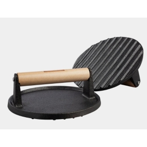 Round Cast Iron Press Grill 17cm