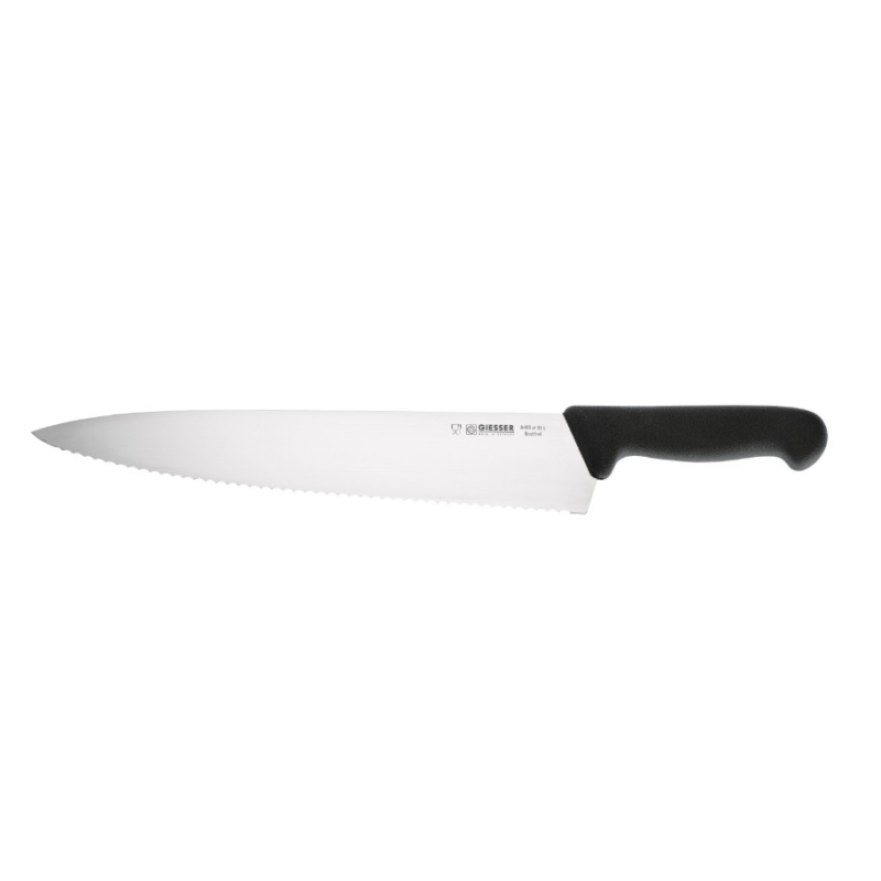 Black Wavy Edge Chef Knife 