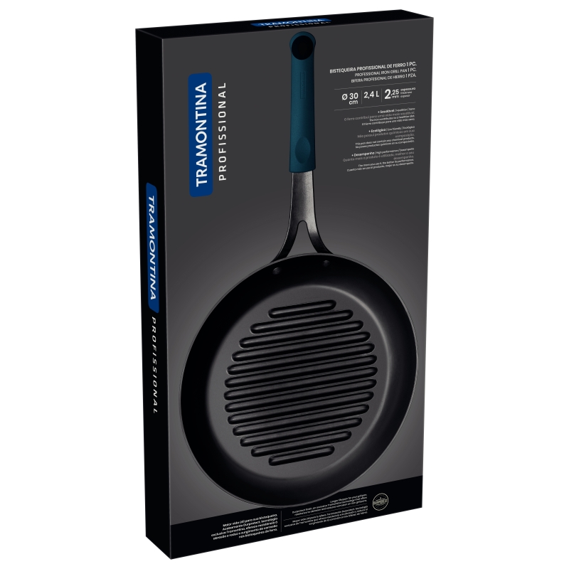 Iron Skillet Grill 2.4L
