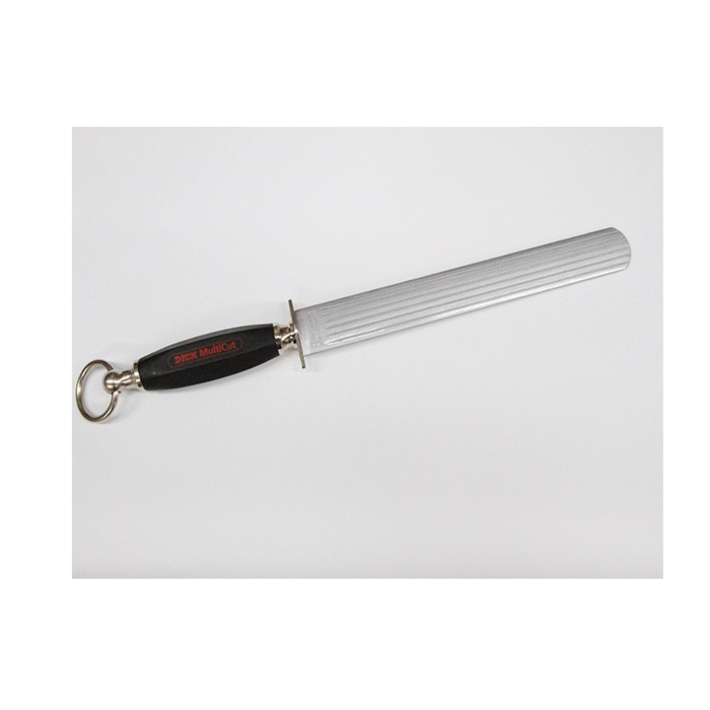 Multicut Sharpening Steel Black Handle 