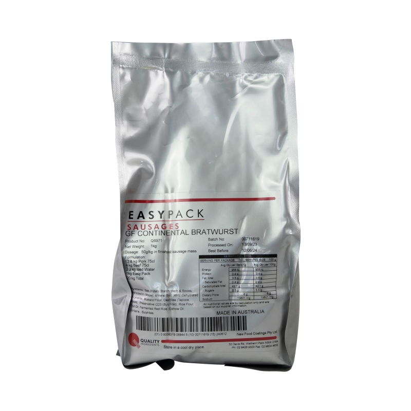 Bratwurst Premix